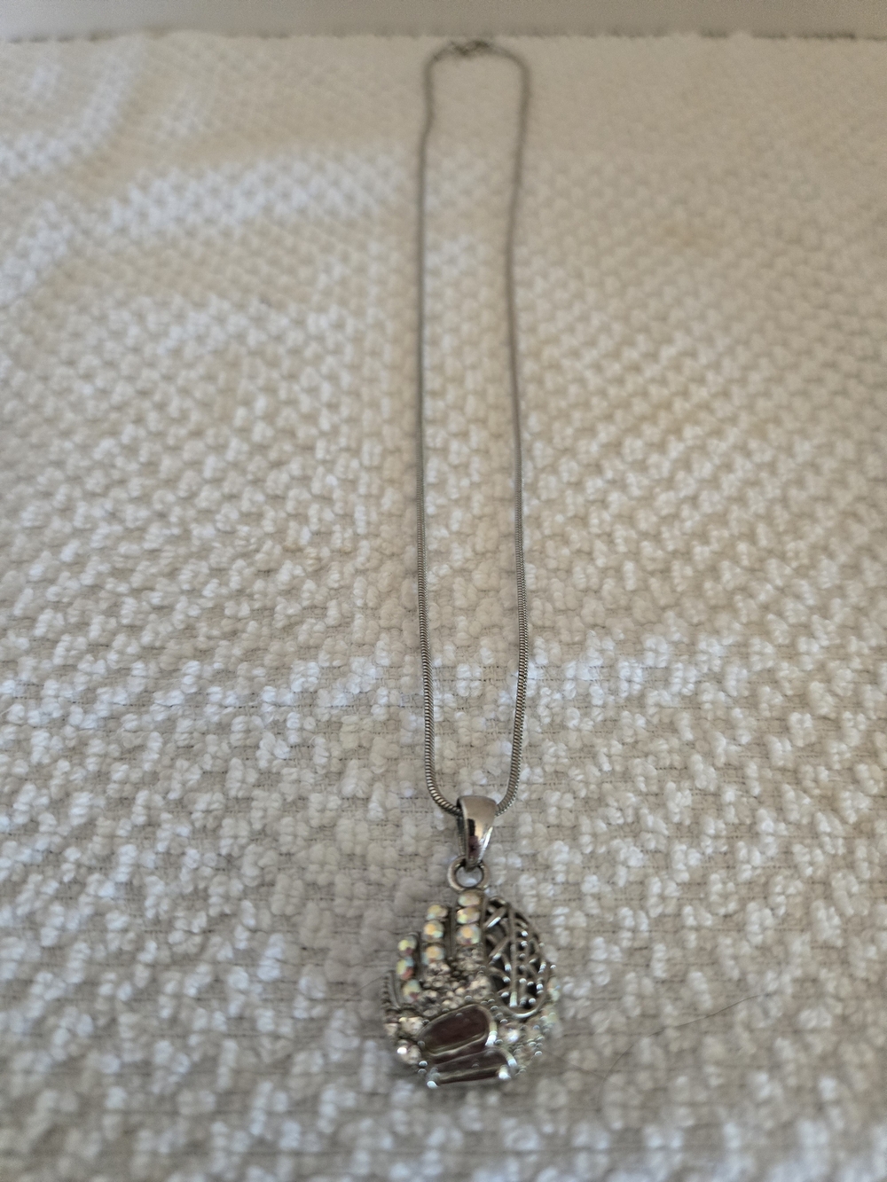 Costume Jewelry "Baseball Glove" Pendant